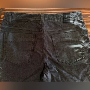 Prana Gray and Black Slim Fit Jeans